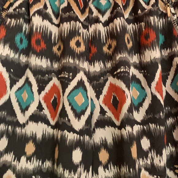 Pattern flowy pants - Picture 2 of 6